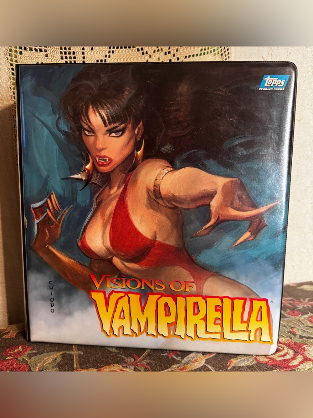 1995 Topps Vampirella Visions Complete Base Set 1-91 + Official Binder NM/MT